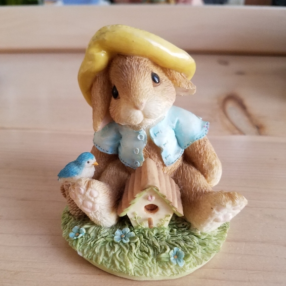 My Blushing Bunnies "Bless This Home" Figure - Picture 1 of 5